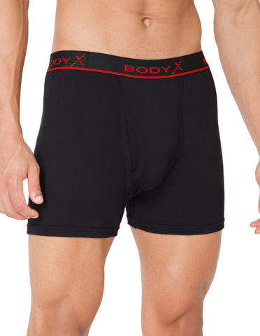 BodyX Men Solid Cotton Super combed Trunk-BX1106T-BLK-ASSORTED