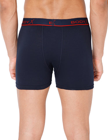 BodyX Men Solid Cotton Super combed Trunk-BX1106T-NVY-ASSORTED