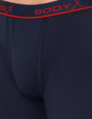 BodyX Men Solid Cotton Super combed Trunk-BX1106T-NVY-ASSORTED