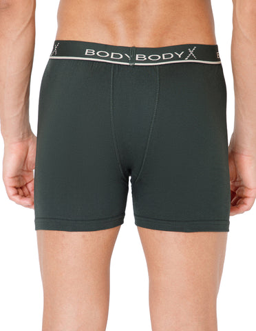 BodyX Men Solid Cotton Super combed Trunk-BX1106T-OLV-ASSORTED