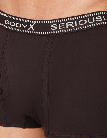 BodyX Men Solid Cotton Super combed Trunk-BX1115T-DBRWN-ASSORTED