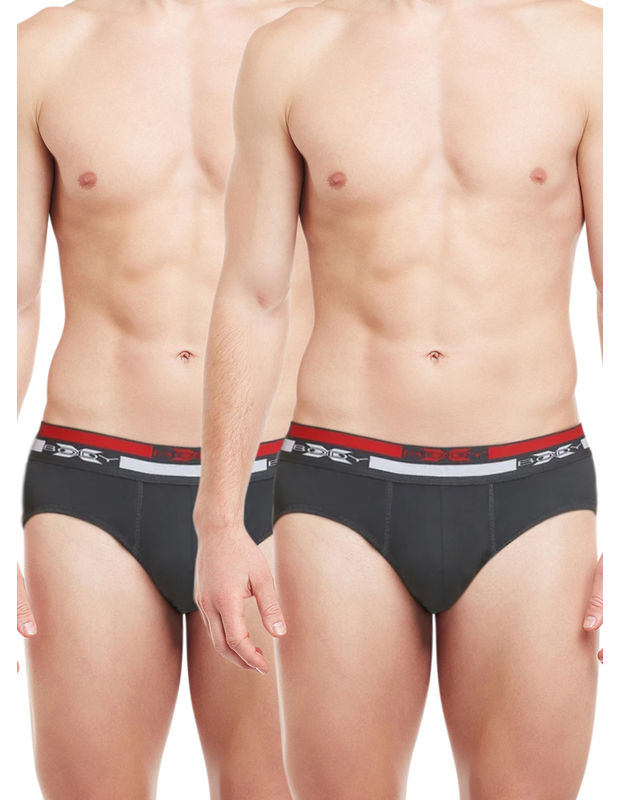 Body X Solid Briefs-Pack of 2-BX12B