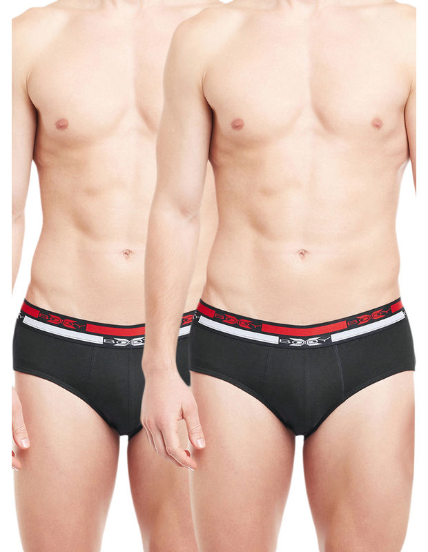 Body X Solid Briefs-Pack of 2-BX12B