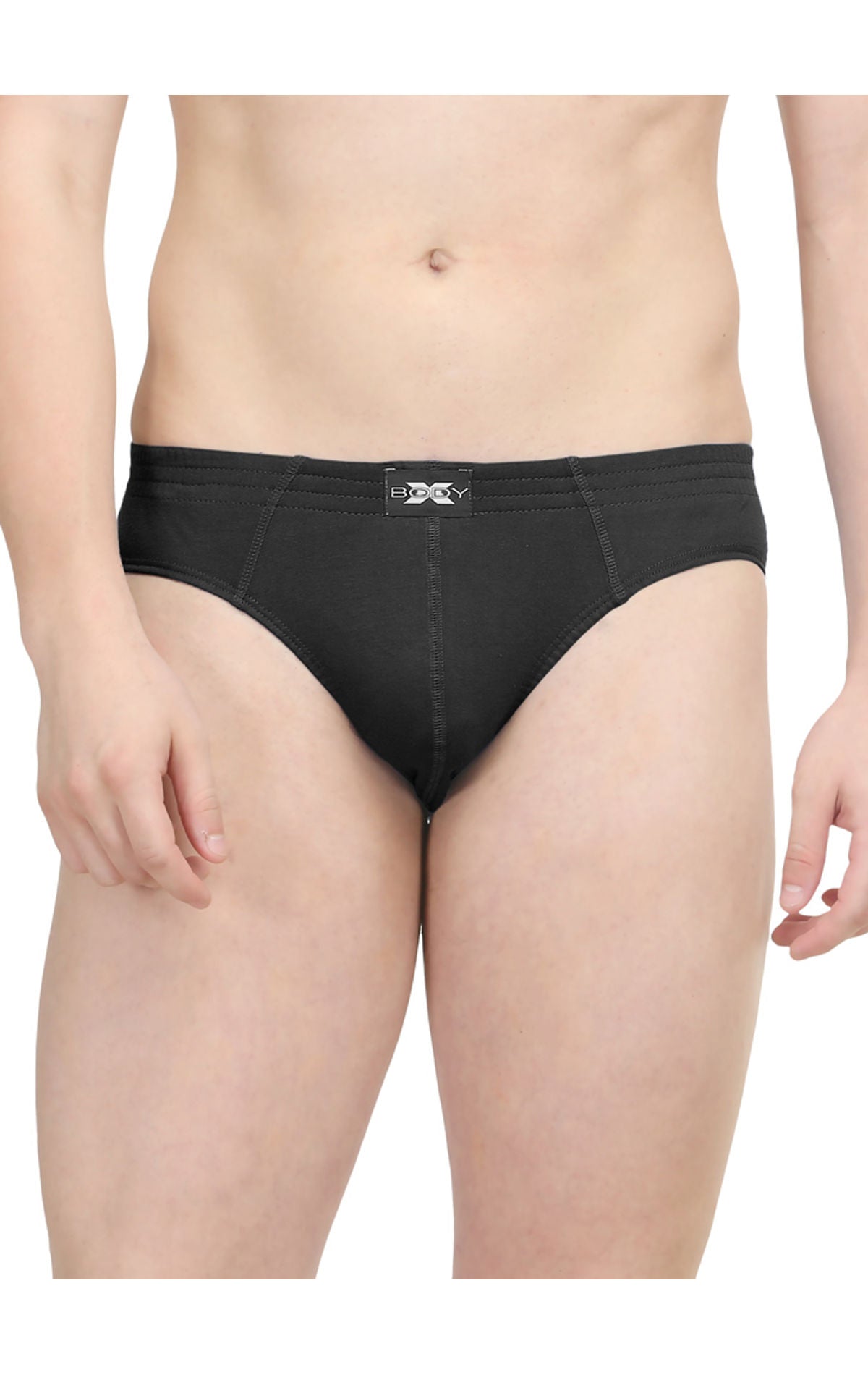 Body X Solid Briefs-Pack of 2-BX13B