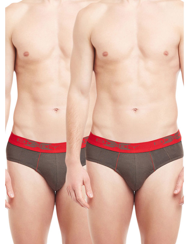 Body X Solid Briefs-Pack of 2-BX16B