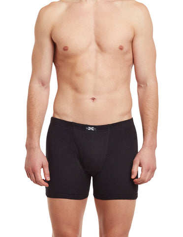 BodyX Solid Trunks-Pack of 2-BX19T-Black