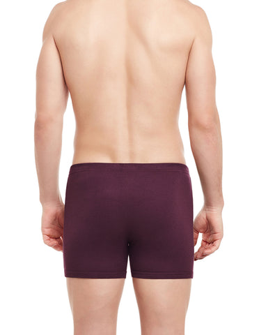 Body X Solid Trunks-Pack of 2-BX19T-Burgundy