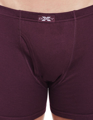 Body X Solid Trunks-Pack of 2-BX19T-Burgundy