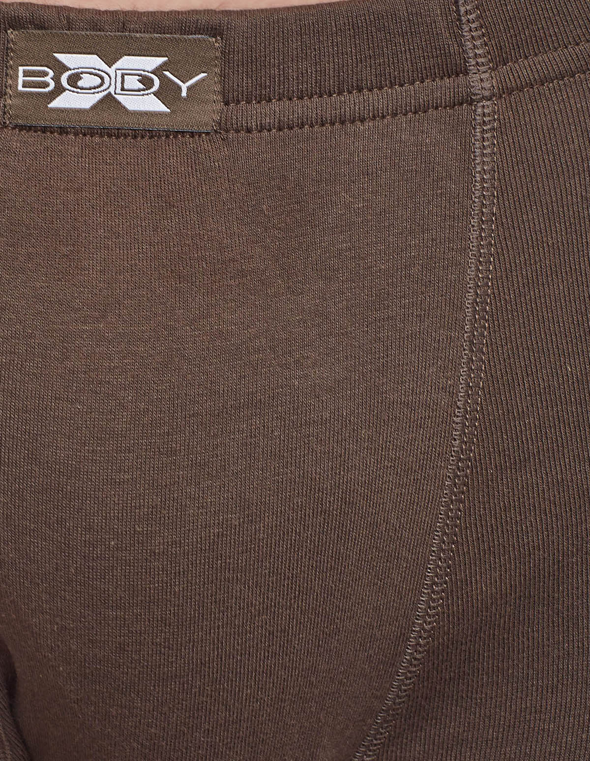 BodyX Solid Trunks-Pack of 2-BX19T-Coffee Brown