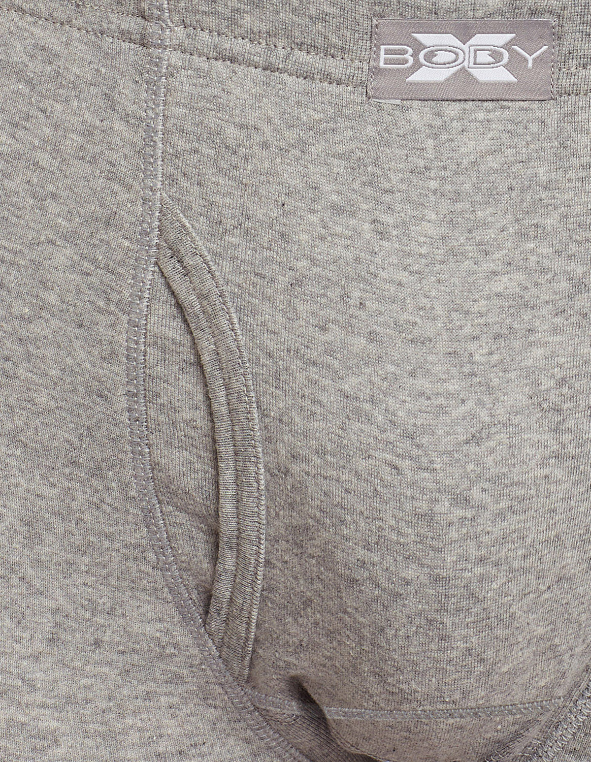 BodyX Solid Trunks-Pack of 2-BX19T-Grey Melange