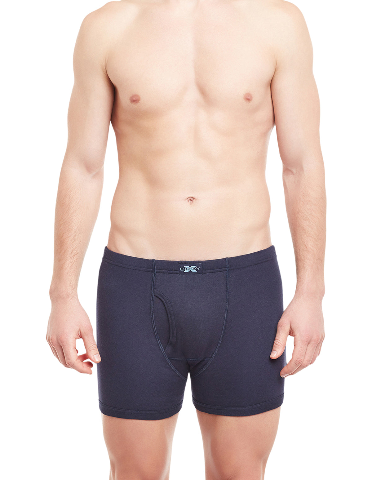 BodyX Solid Trunks-Pack of 2-BX19T-Navy