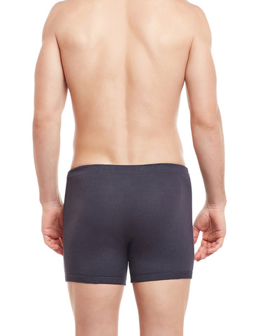 BodyX Solid Trunks-Pack of 2-BX19T-Steel Grey