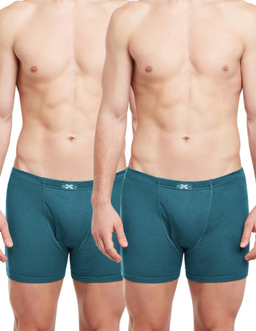 Body X Solid Trunks-Pack of 2-BX19T-Teal