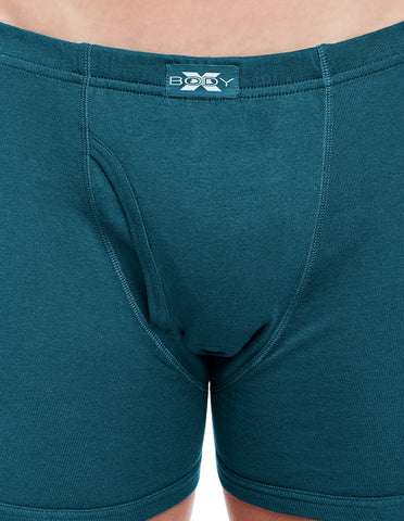 BodyX Solid Trunks-Pack of 2-BX19T-Teal