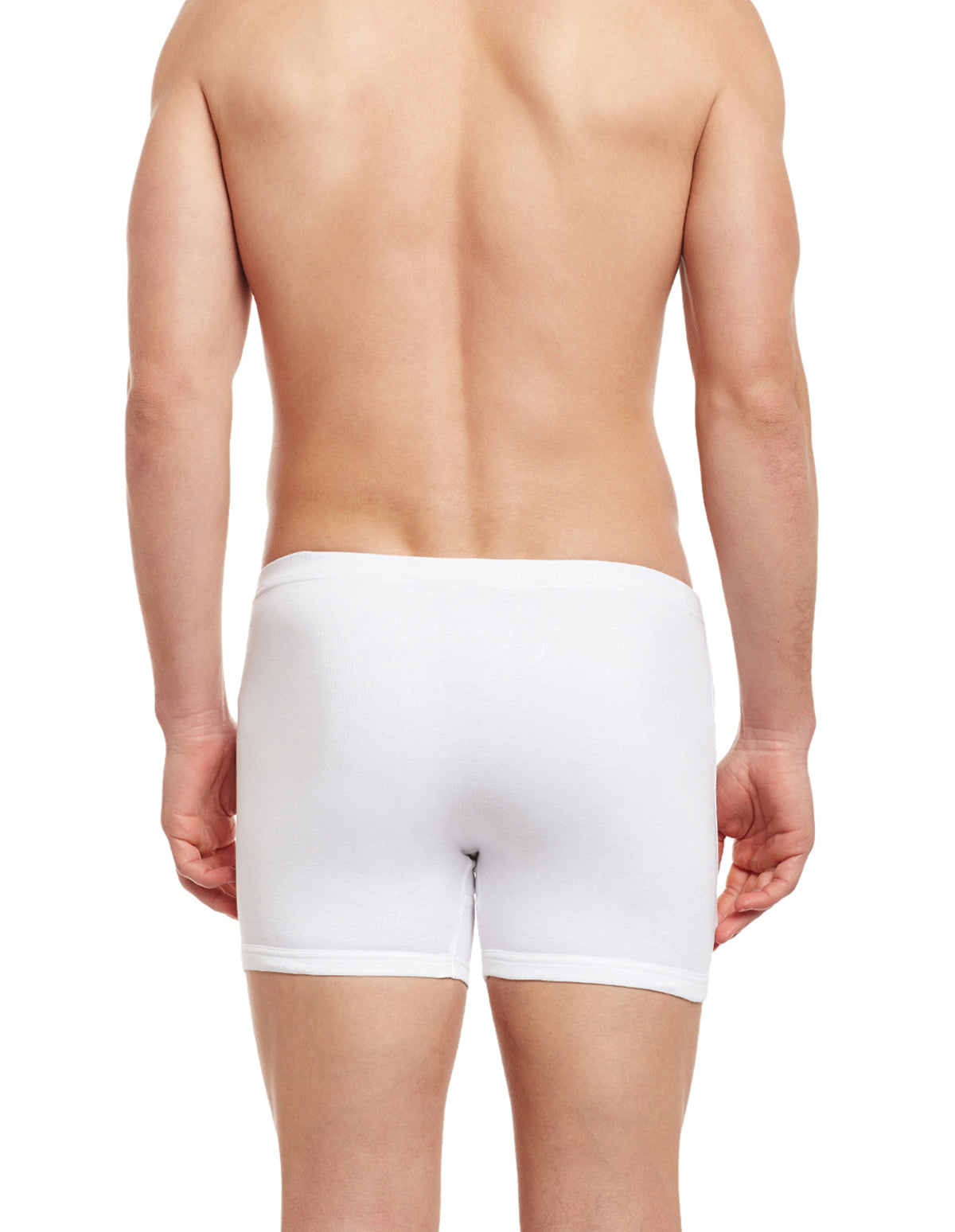BodyX Solid Trunks-Pack of 2-BX19T-White