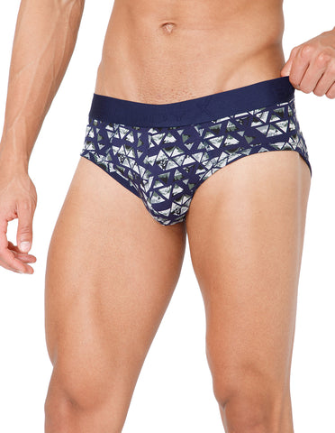 BodyX Men Printed Brief-BX201B-P2-ASSORTED