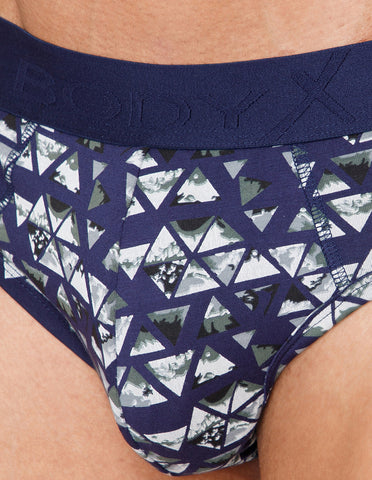 BodyX Men Printed Brief-BX201B-P2-ASSORTED
