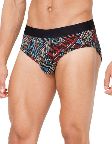 BodyX Men Printed Brief-BX201B-P3-ASSORTED