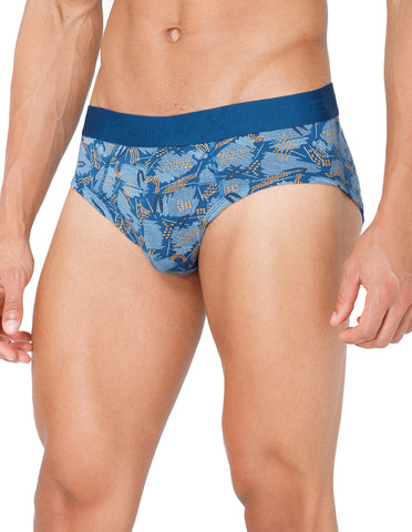 BodyX Men Printed Brief-BX201B-P4-ASSORTED