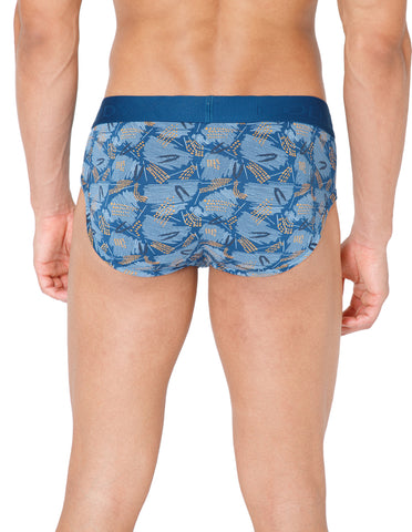 BodyX Men Printed Brief-BX201B-P4-ASSORTED