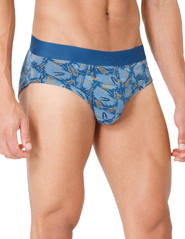 BodyX Men Printed Brief-BX201B-P4-ASSORTED