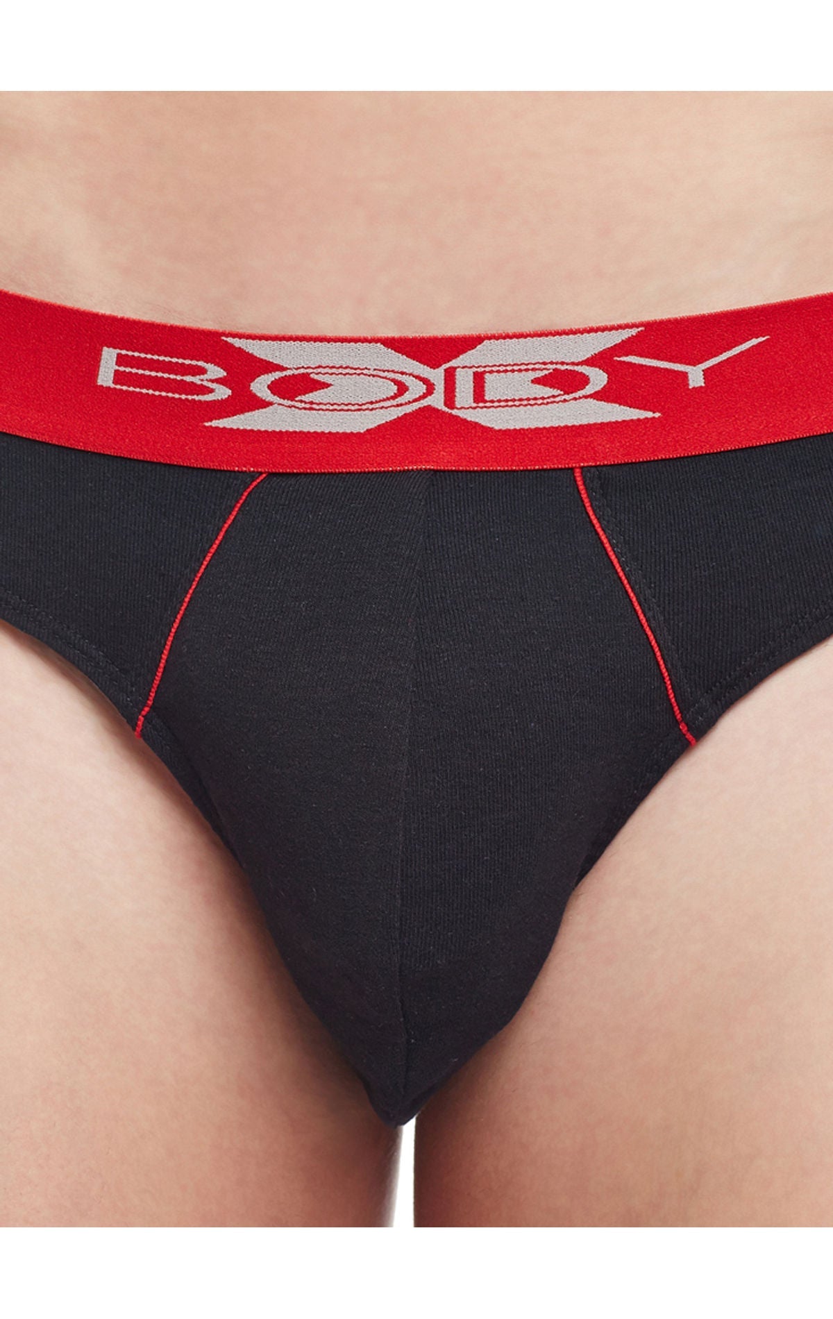 Body X Solid Briefs-Pack of 2-BX21B_Black