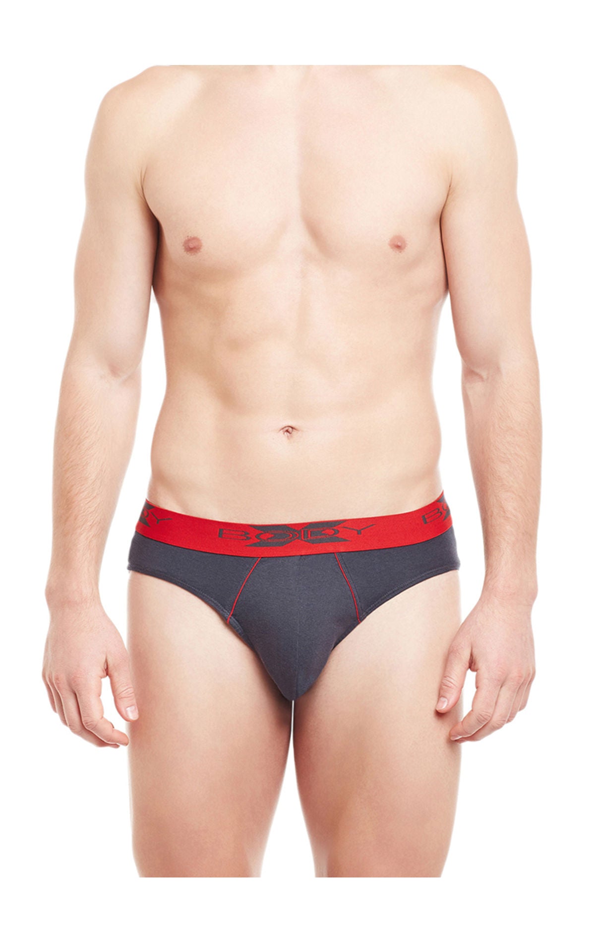 Body X Solid Briefs-Pack of 2-BX21B