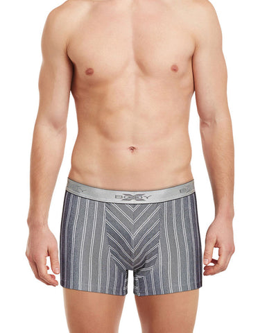 BodyX Striped Trunks-BX27T-White