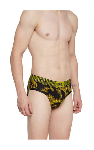 BodyX Printed Briefs-BX28B-Printed Black