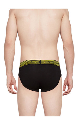 BodyX Solid Briefs-BX28B-Black