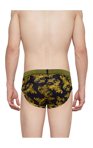 BodyX Printed Briefs-BX28B-Printed Navy