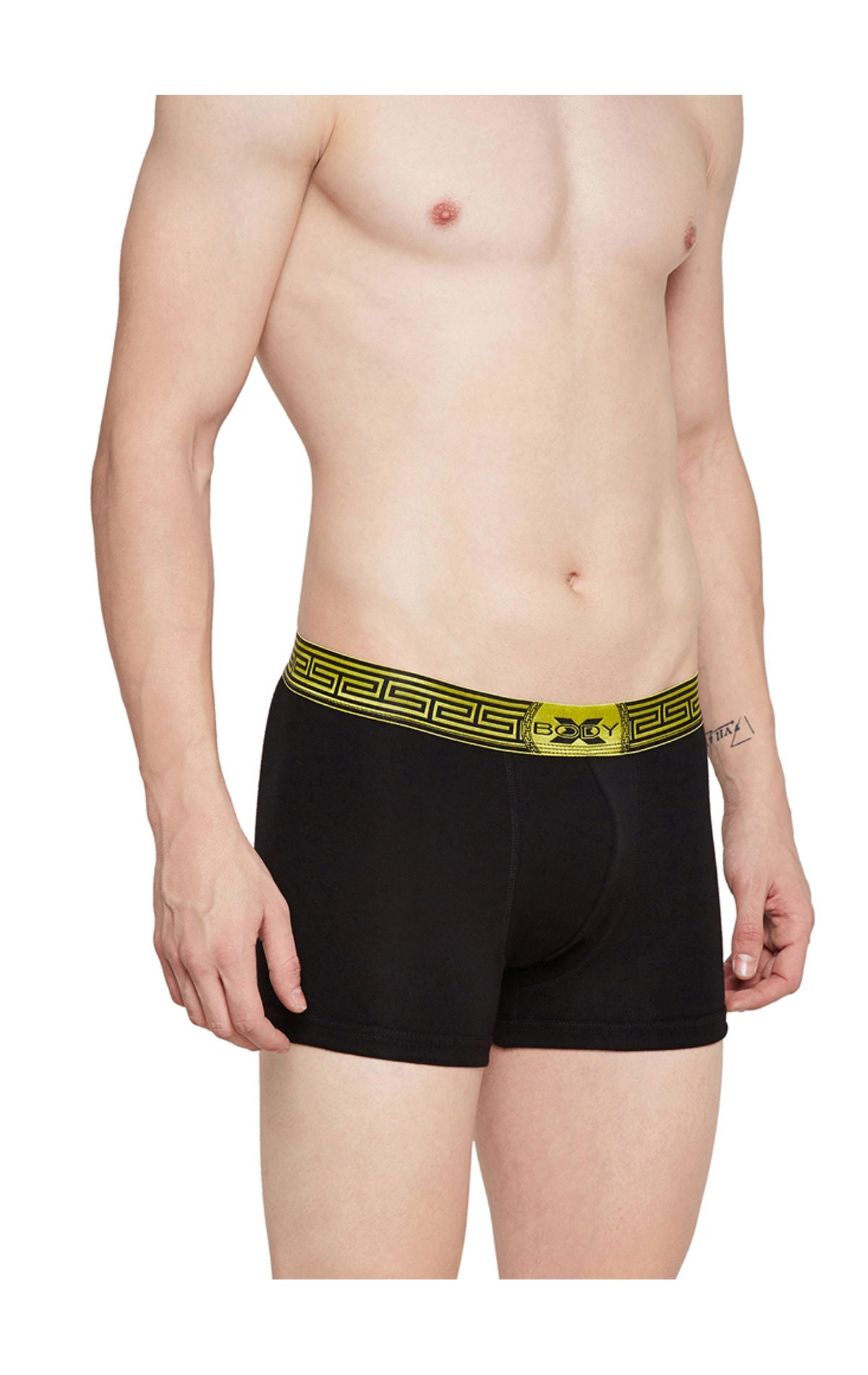 BodyX Solid Trunks-BX28T-Black