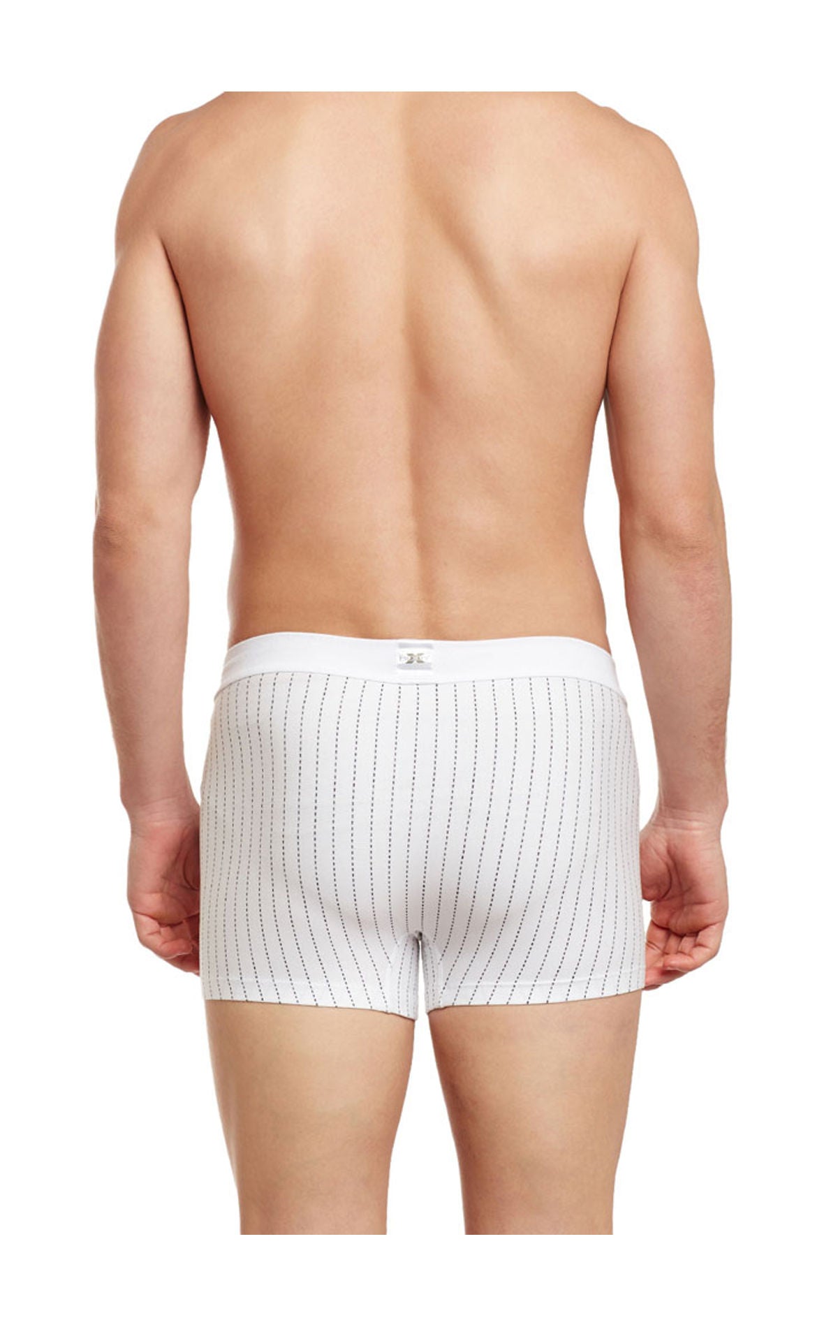 Body X Striped Trunks-BX30T-White