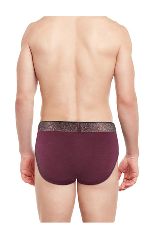 Body X Elaganza Solid Briefs Pack of 5 -BX34B-D-Assorted