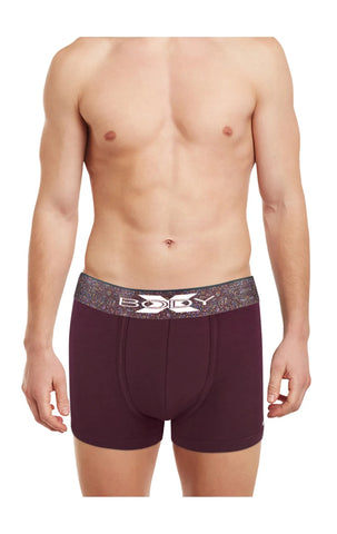 Body X Elaganza Solid Trunks Pack of 5 -BX34T-D-Assorted