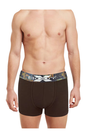Body X Elaganza Solid Trunks Pack of 5 -BX34T-D-Assorted