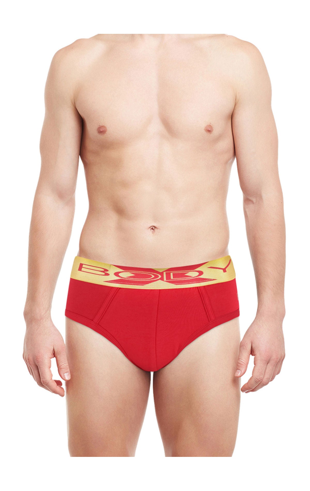 Body X Elaganza Solid Briefs Pack of 5 -BX36B-Assorted