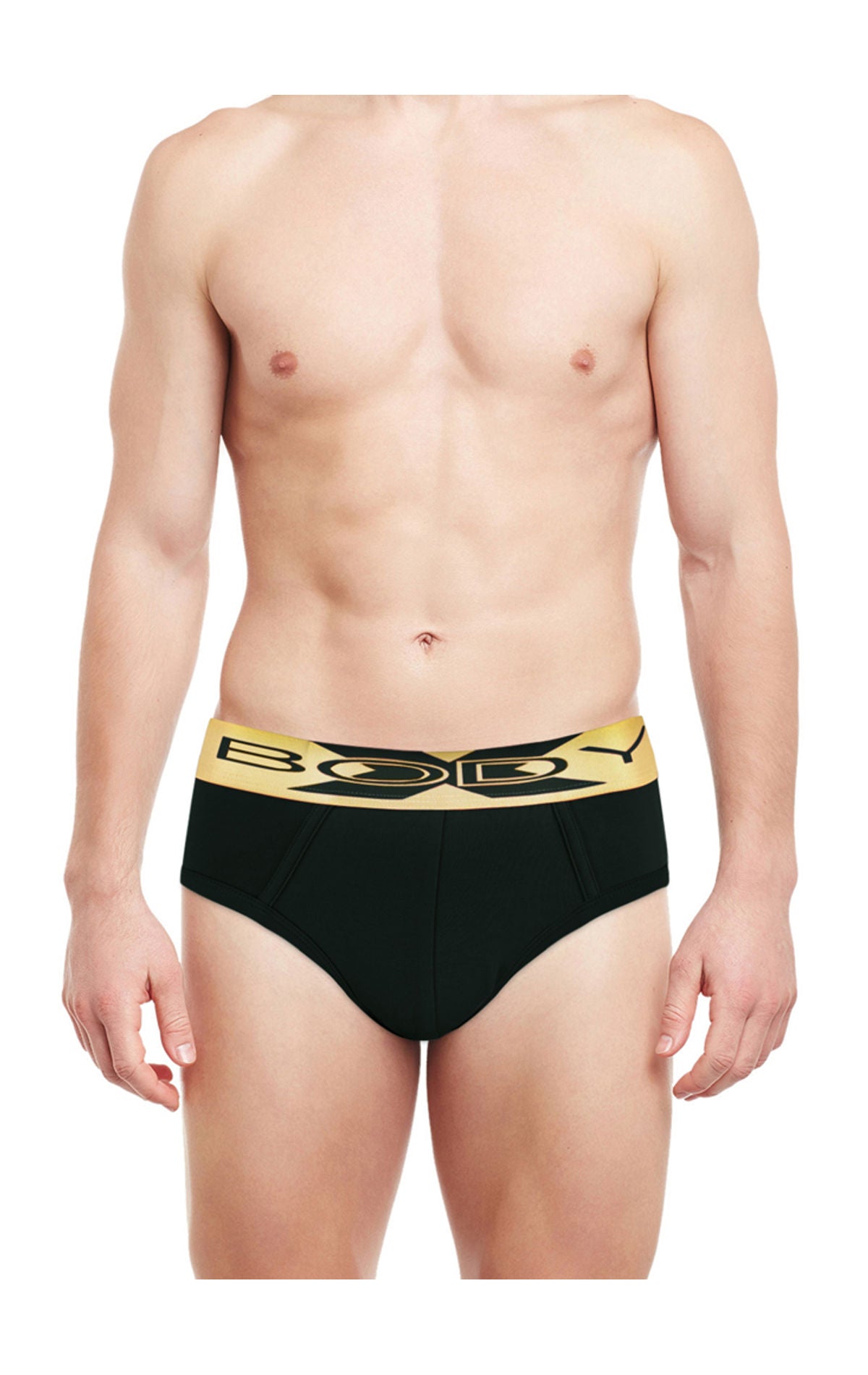 Body X Elaganza Solid Briefs Pack of 5 -BX36B-Assorted