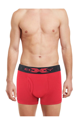 Body X Elaganza Solid Trunks Pack of 5 -BX40T-Assorted