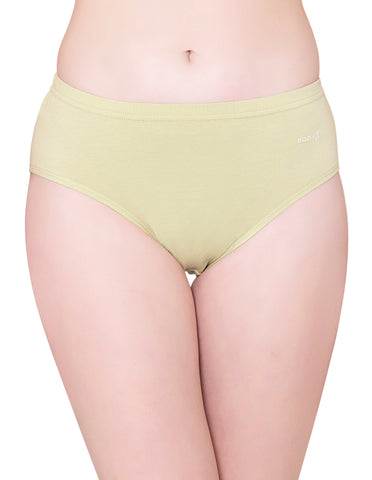 BodyX womens combed cotton spandex multi solid brief premium brief BX507-pack of 3