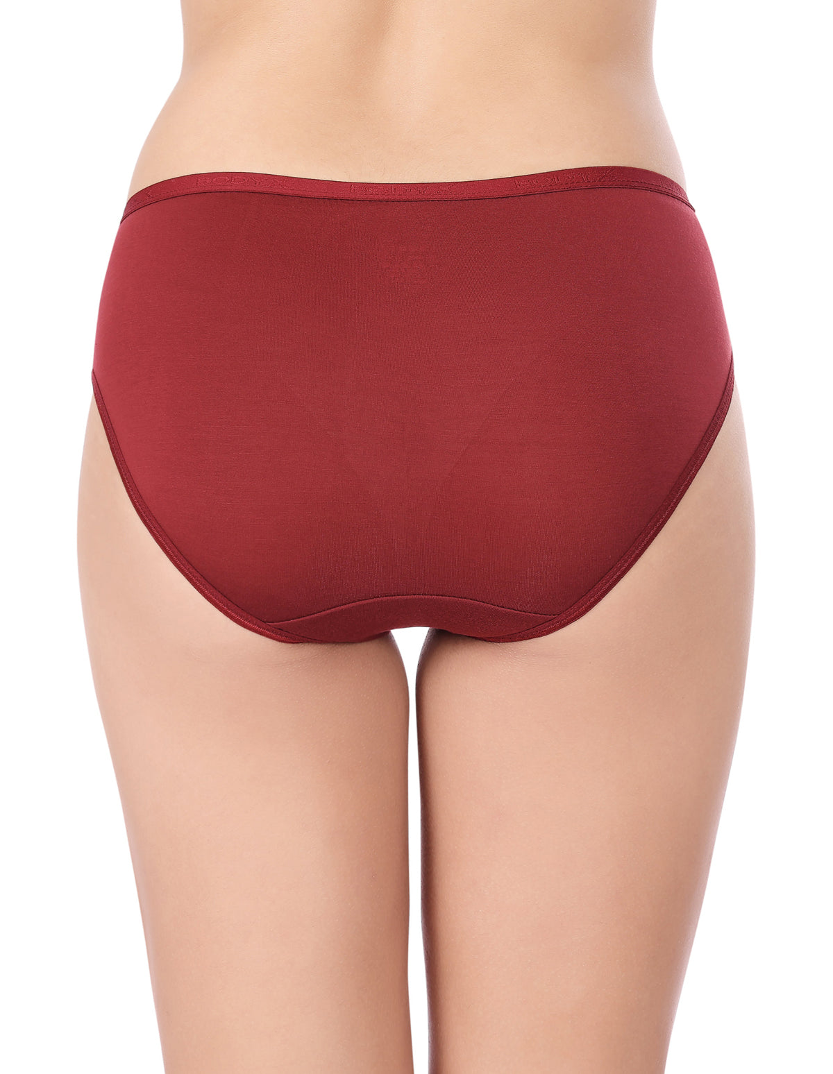 BodyX Womens Combed Cotton Spandex Assorted Premium Panty BX519D-Pack Of 3