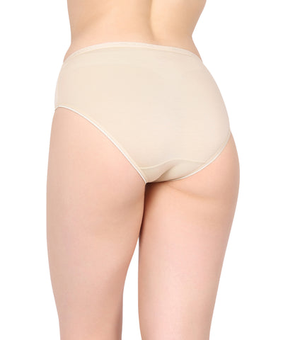 BodyX Womens Modal Spandex Assorted Premium Panty BX519-Pack Of 3