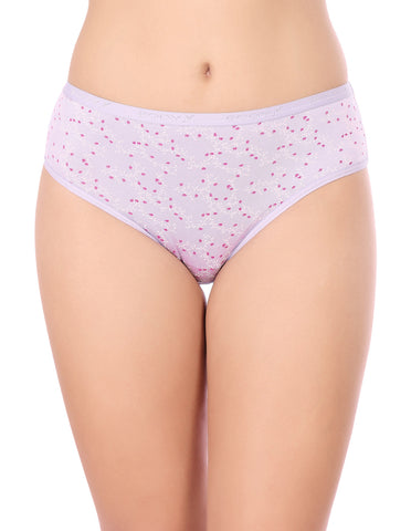 BodyX Womens Combed Cotton Spandex Assorted Premium Panty BX520-Pack Of 3