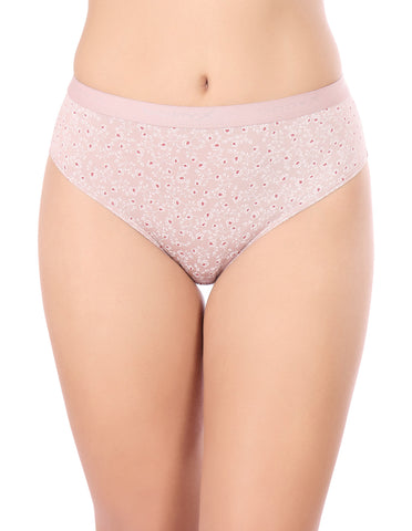 BodyX Womens Combed Cotton Spandex Assorted Premium Panty BX521-Pack Of 3