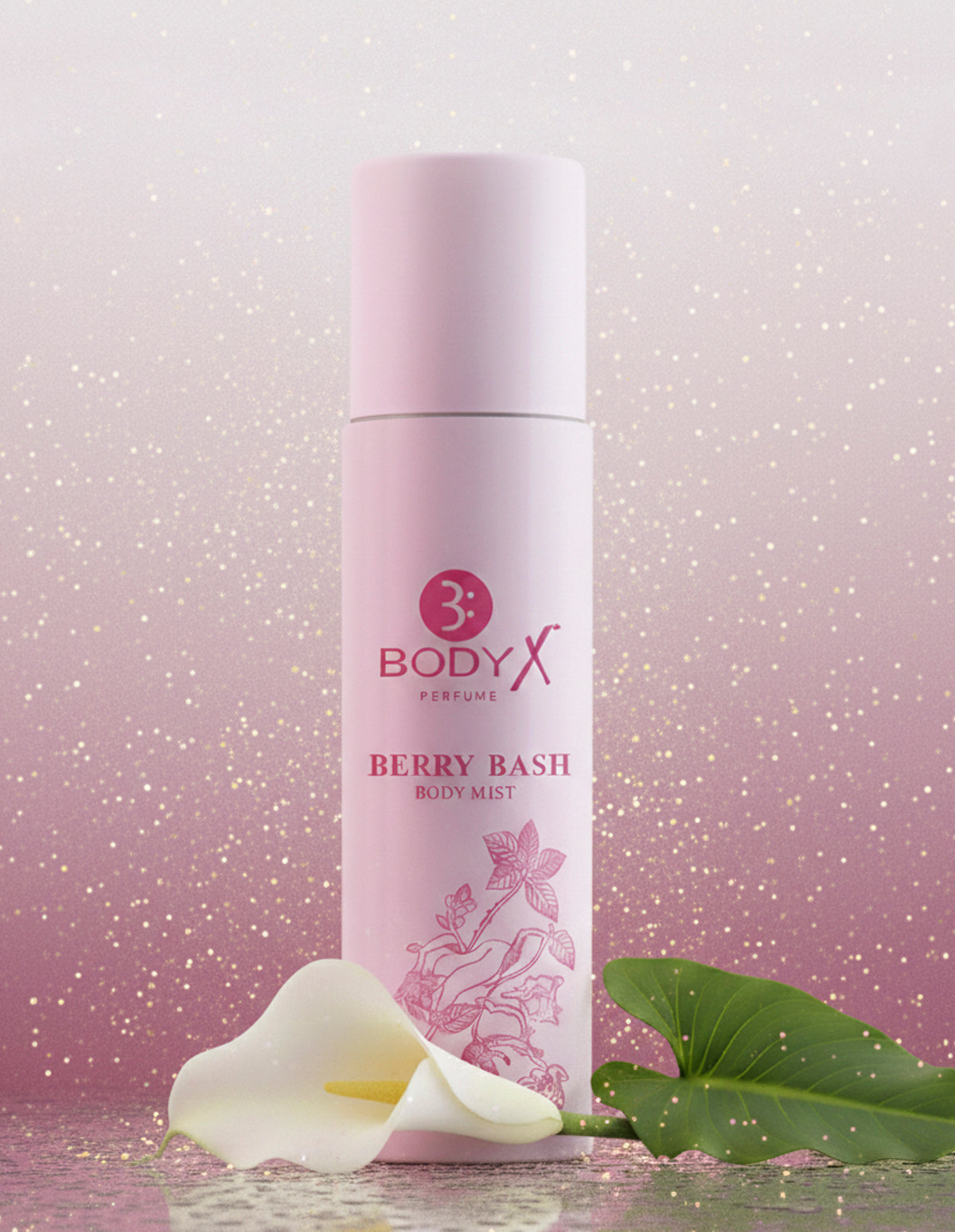 Berry Bash Body Mist by BodyX (200ml) – Feminine & Lasting Aroma