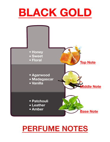 BodyX Black Gold Eau De Parfum for Men (100ml) – Intense, Lasting Scent