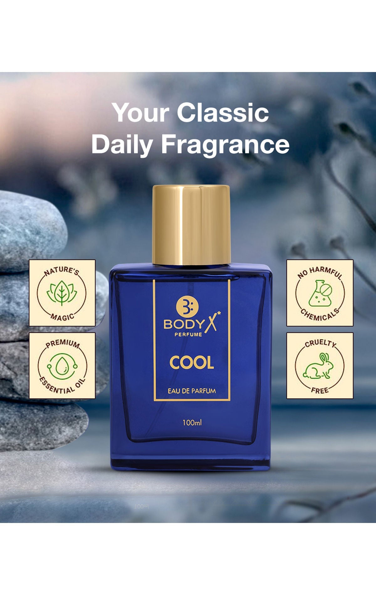 BodyX Unisex Perfume Cool EDP 100 ML