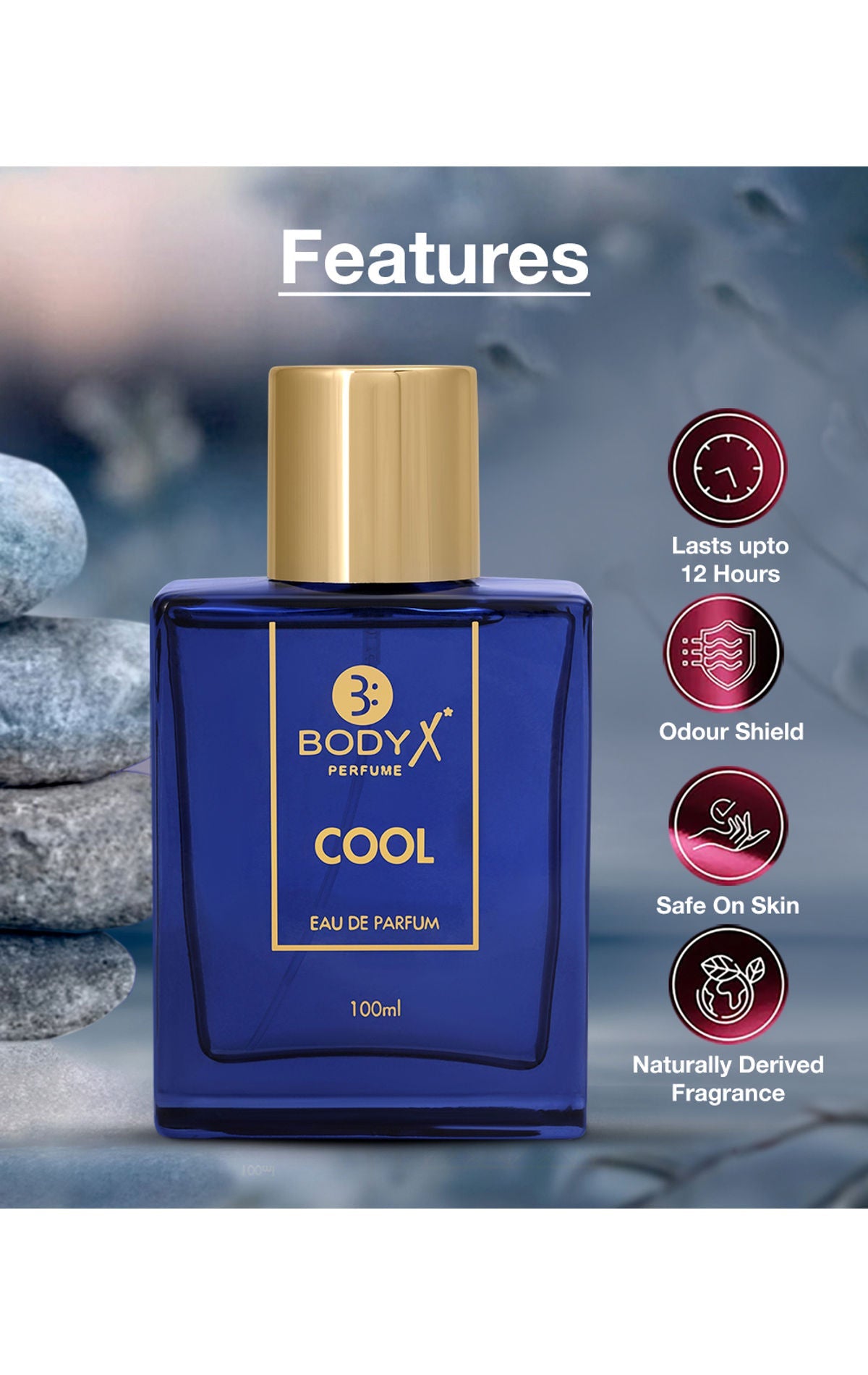 BodyX Unisex Perfume Cool EDP 100 ML