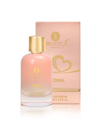 BodyX Unisex Perfume CORAL EDP 100 ML