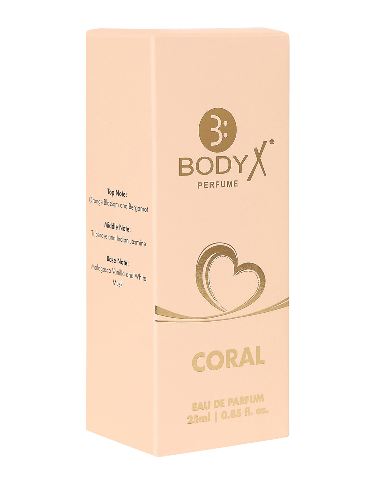 BodyX Coral Eau De Parfum for Women Long-Lasting Feminine Fragrance-25ml